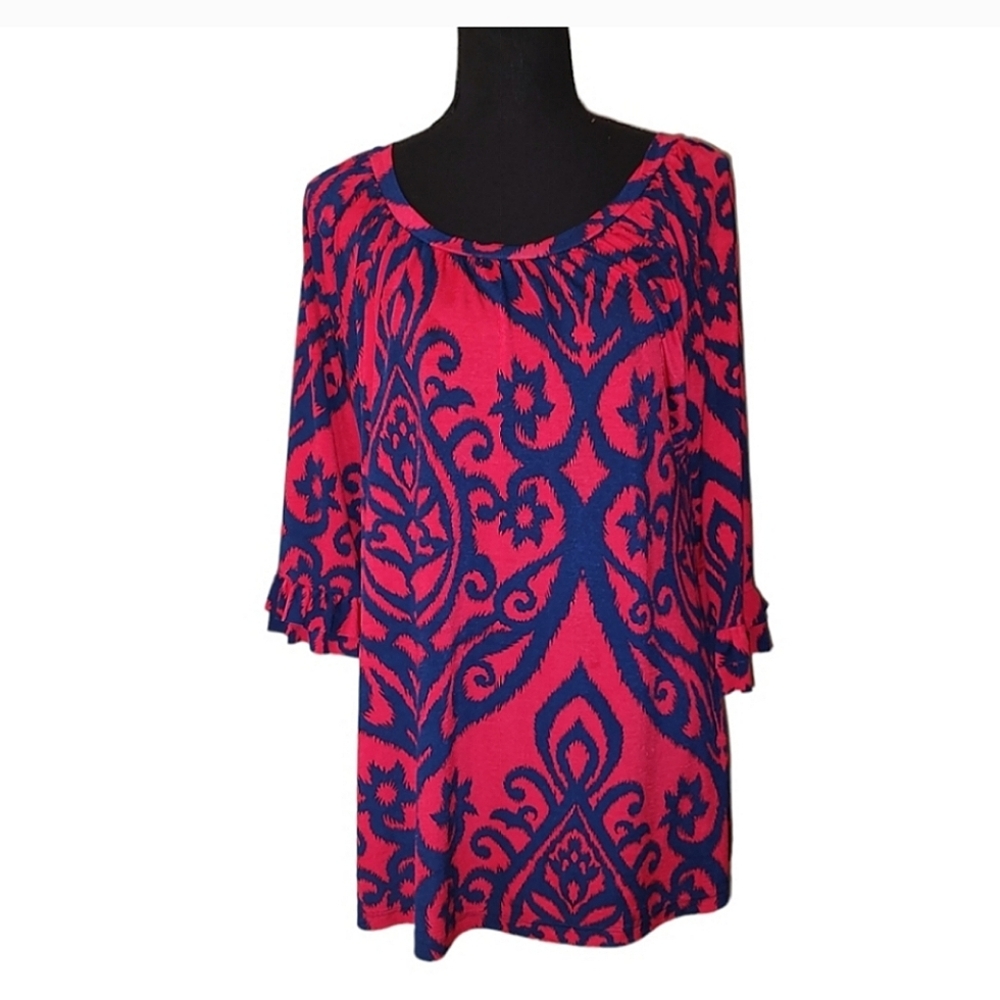 Anthropologie with ruffle sleeves